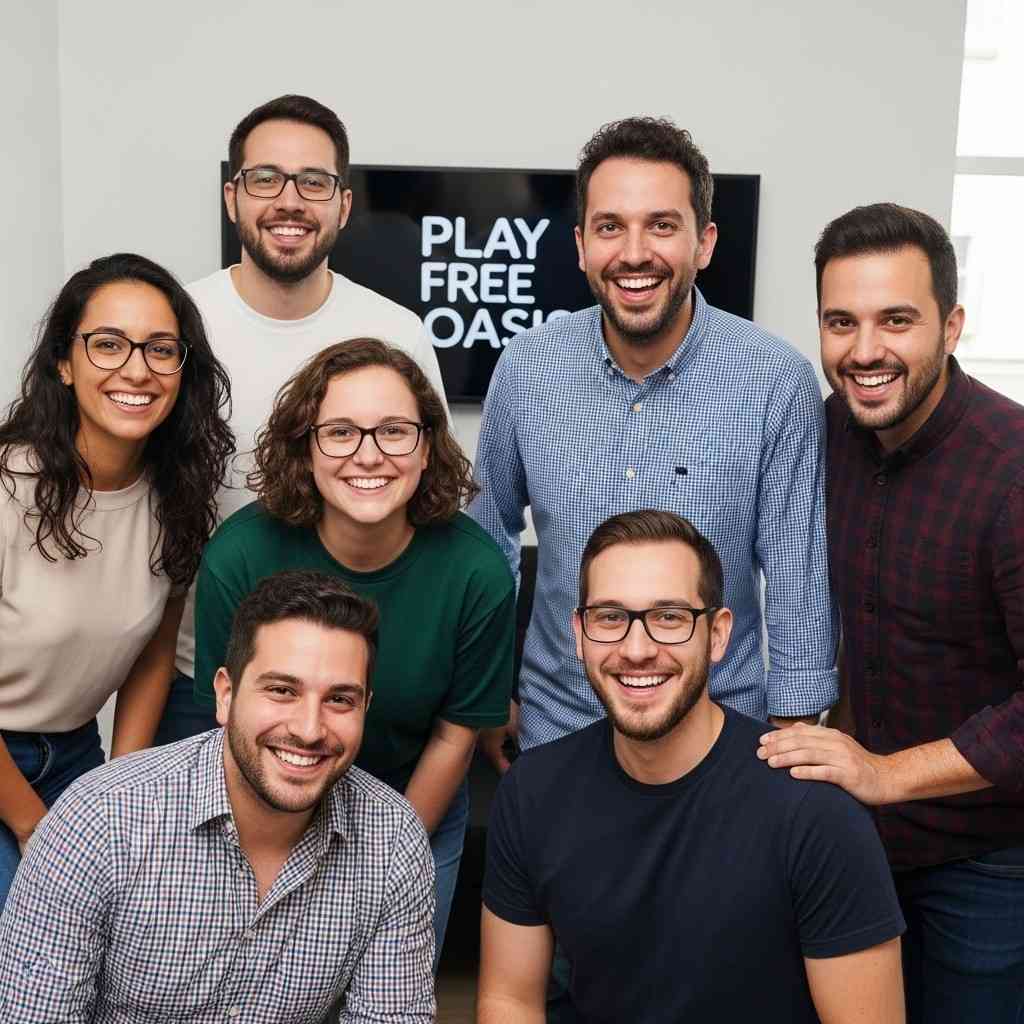 Our passionate and dedicated team behind Play Free Oasis